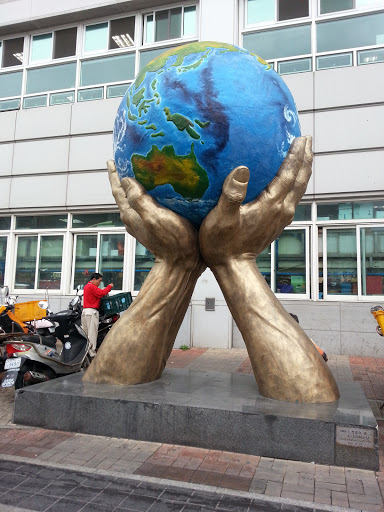 Globe in Hand
