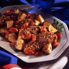 Onion-roasted Chicken & Vegetables