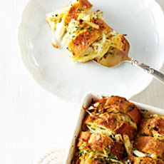Buttery Crab Bread Pudding