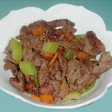 Szechuan Beef or Deer