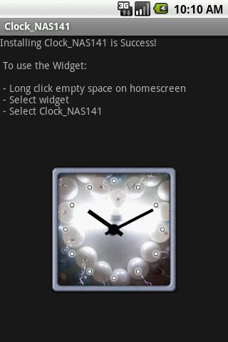 Widget Clock_NAS141