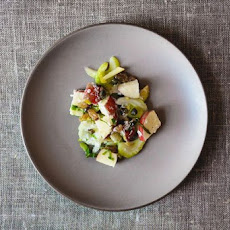 Sweet, Salty, Crunchy, Zingy Apple and Celery Salad