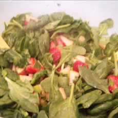 Spinach and Fruit Salsa Salad