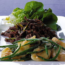 Beef Salad with Potatoes and Cornichons