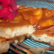 Autumn Apple Pancakes With Walnut Caramel Syrup