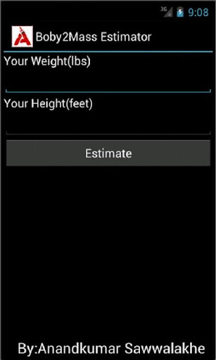 Body to Mass Estimator