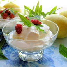 Lemon Verbena Syllabub for Lazy Summer Days or Dinner Parties!