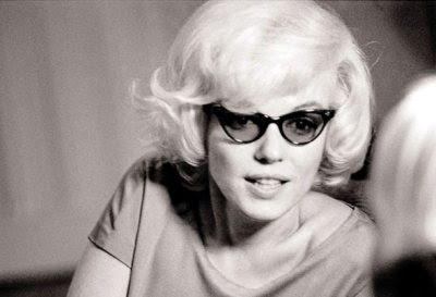 Marilyn Monroe gafas ojos de gato