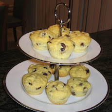 Dried Cherry Almond Muffins