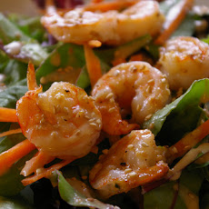 Hot Gingered-Shrimp Salad