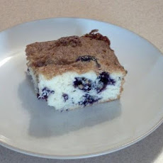 Blueberry Snack Cake With Streusel Topping