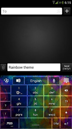 免費下載個人化APP|GO Keyboard Rainbow Theme app開箱文|APP開箱王