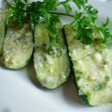 Grilled Garlic Parmesan Zucchini