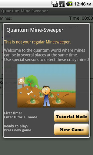 Quantum Minesweeper