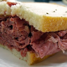Slow Cooked Corned Beef for Sandwiches