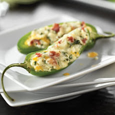 Cheese and Bacon Jalapeno Rellenos