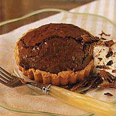 Chocolate-Whiskey Soufflé Tarts