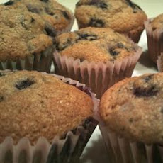 Whole Wheat Blueberry Muffins
