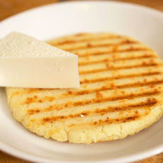 Colombian-style Arepas (Griddled or Grilled Corn Cakes)