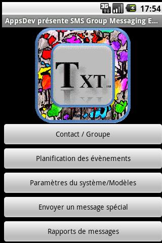 SMS Group Messaging E2 - FR