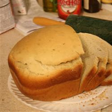 Super Easy Rosemary Bread Machine Bread