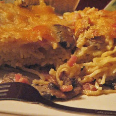 Creamy Ham Spaghetti