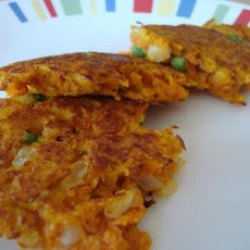 Curried Sweet Potato Fritters
