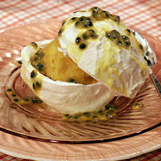 Passion Fruit Pavlova