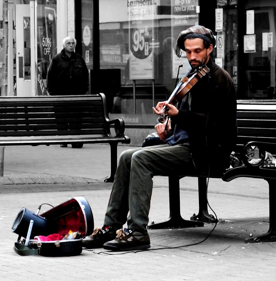 Lost in the music by Terry Gower - People Musicians & Entertainers