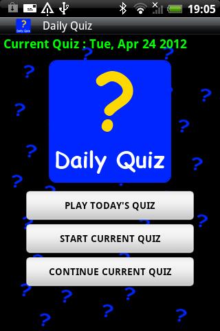 Daily Quiz