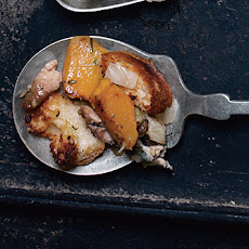 Sausage Stuffing with Fennel and Roasted Squash