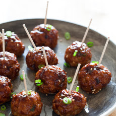 Korean Style Cocktail Meatballs