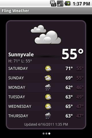 【免費天氣App】Fling Weather-APP點子
