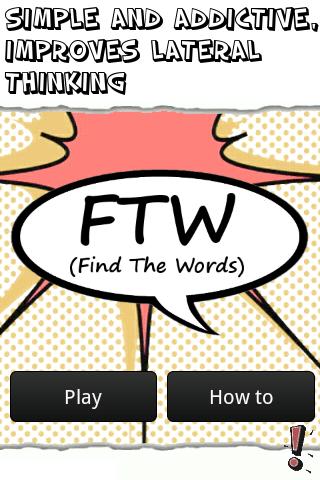 FTW Find The Words