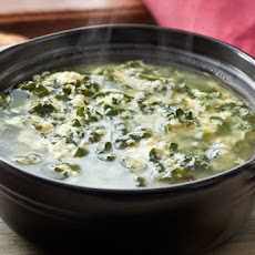 Kale and Parmesan Egg Drop Soup (Stracciatella) Recipe