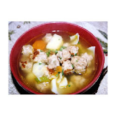 Chicken Meatball Soup
