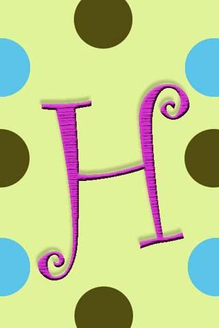 Monogram H Live Wallpaper