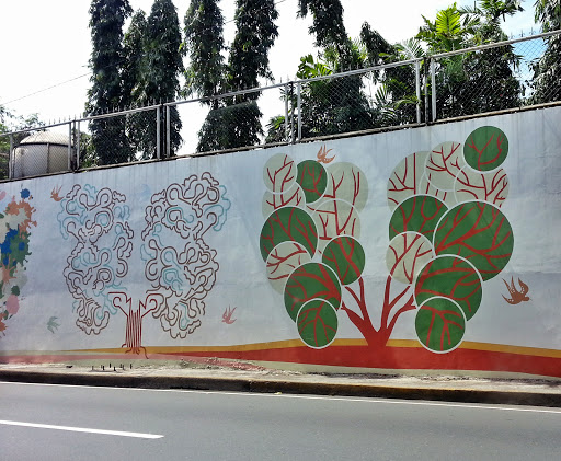 Abstract Trees Graffiti
