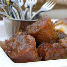 Sausage Applesauce Appetizer