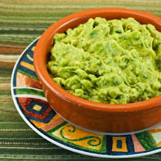 Recipe for Cilantro-Lovers Perfect Guacamole with Red Onion, Lime, and Chiles