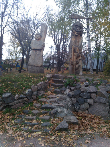 Статуя парк