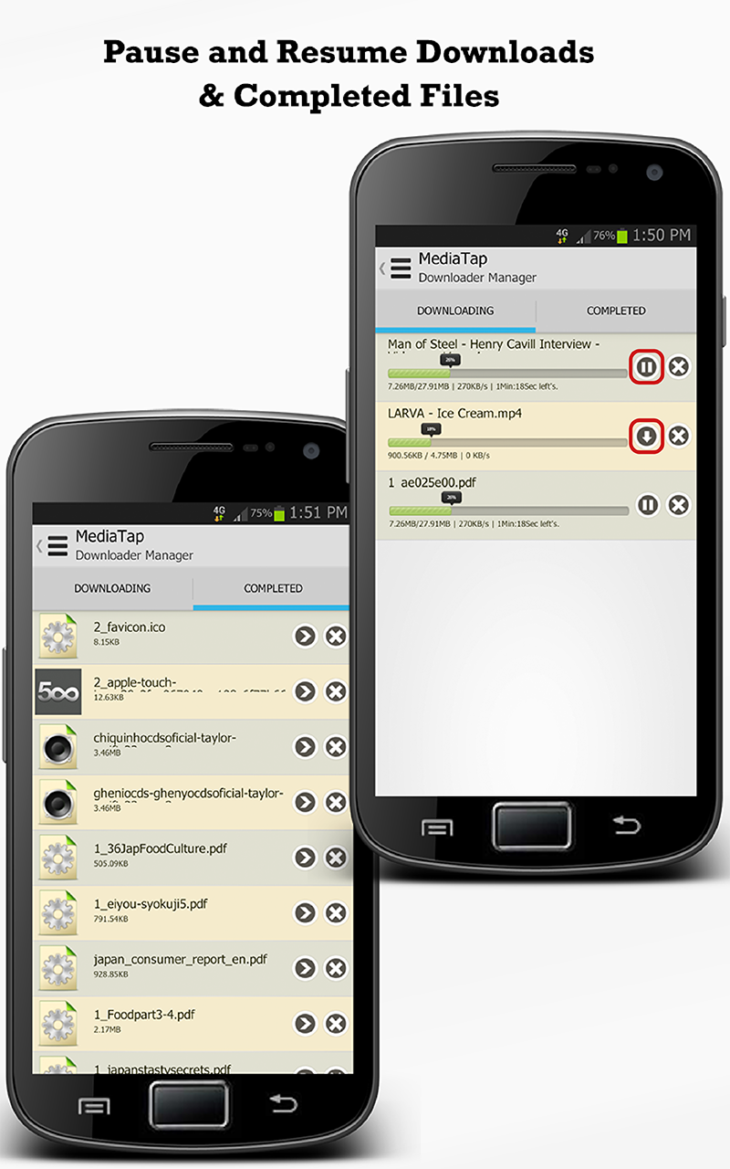 Android application MediaTap - Video Downloader screenshort