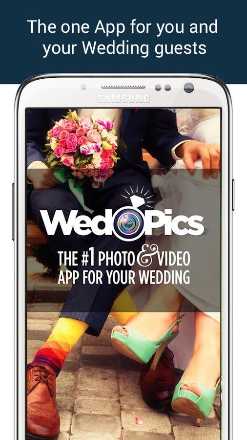 Android application WedPics - Wedding Photo App screenshort