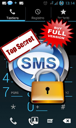 top-secret-sms-phonebook for android screenshot