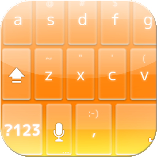 OrangeGlass KeyboardSkin LOGO-APP點子