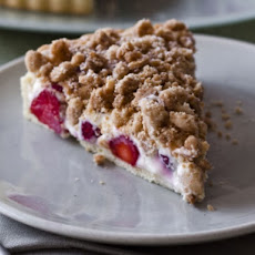 Strawberry Cream Cheese Crumble Tart