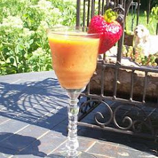Basil Strawberry Mango Smoothie