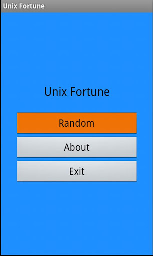 Unix Fortune Cookie