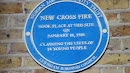 New Cross Fire -  Blue Plaque 