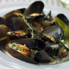 Patti's Mussels a la Mariniere
